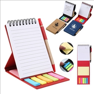 Sticky Note Mass Notepad with Pen for Memos and Notes